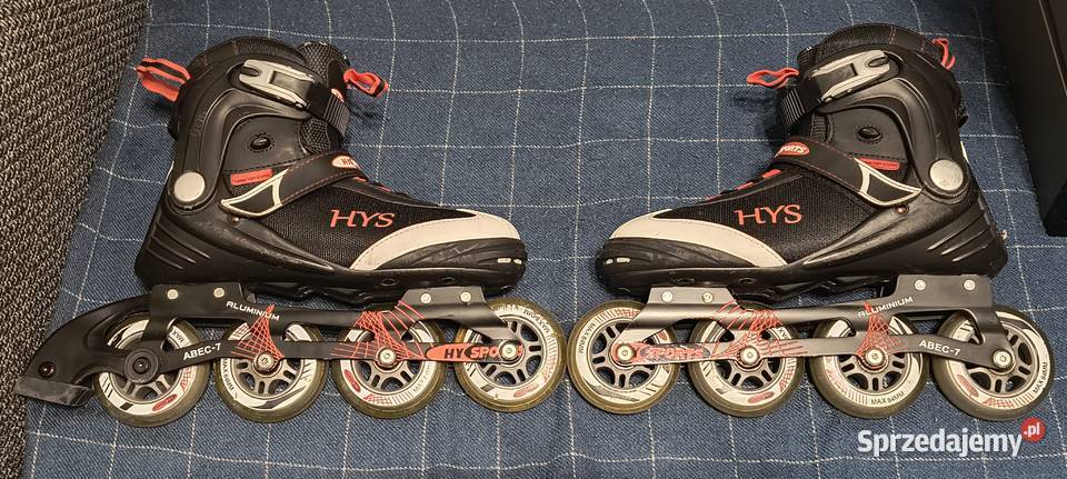 Rolki Hy Sports rozmiar 40 wkładki 255 ABEC 7 łódzkie Piotrków Trybunalski