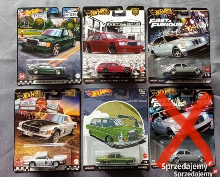 Hot Wheels Premium MercedesBenz AMG 500 SEL300 Jaworzno