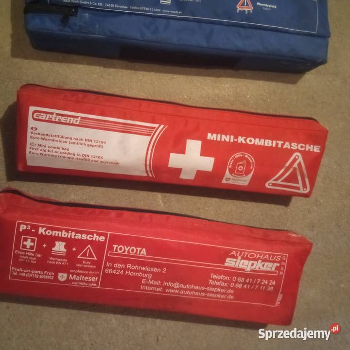 Apteczka trójkąt kamizelka nowe zachodniopomorskie