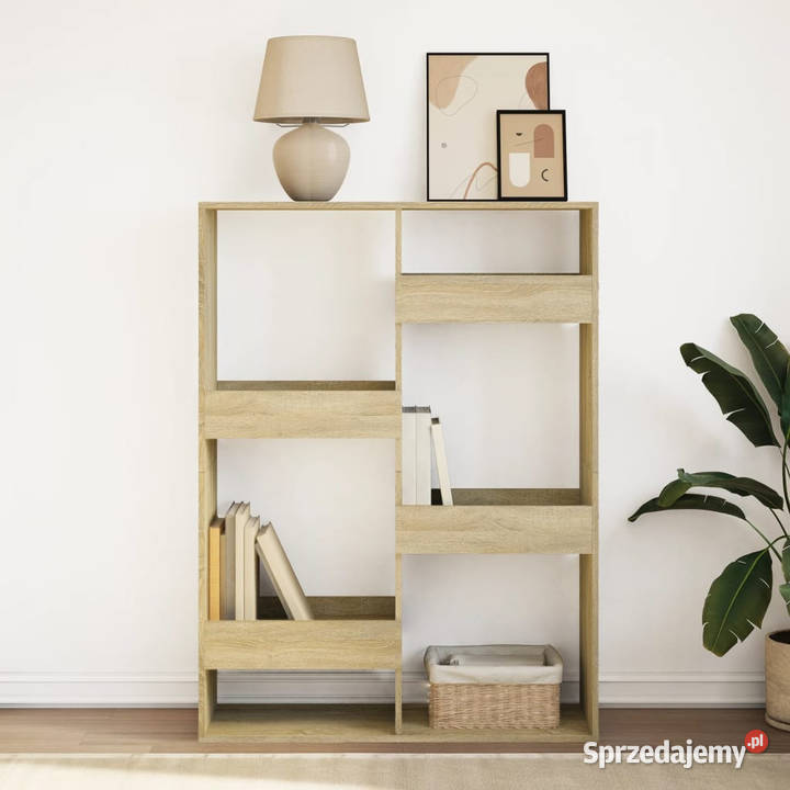 Regał dąb sonoma 100x33x135 materiał Warszawa
