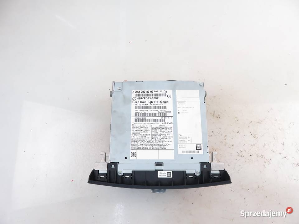 RADIO MERCEDES E coupe C207 2129008309