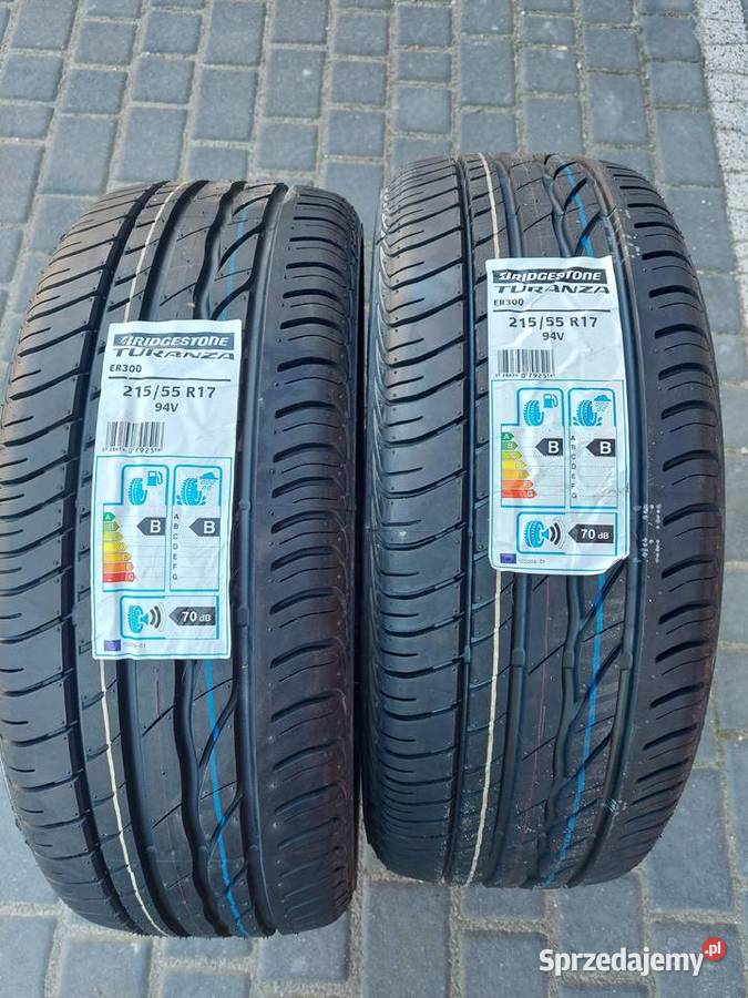 Opony nowe 215 55 17 Bridgestone turanza wielkopolskie Łobżenica