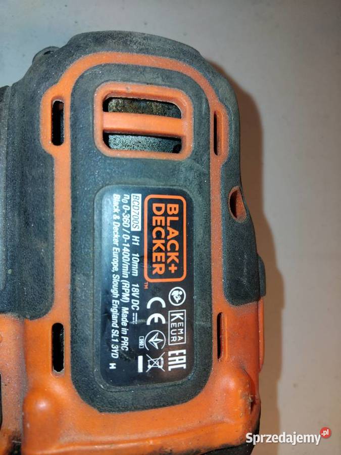 black decker wkrętarka udar body 18v Adamin sprzedam