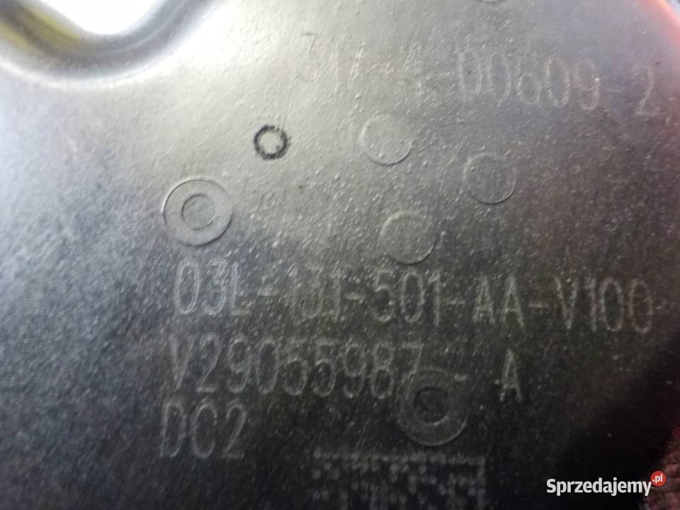 VW CRAFTER 20 TDI 15r 136 CKT zawor EGR osobowe