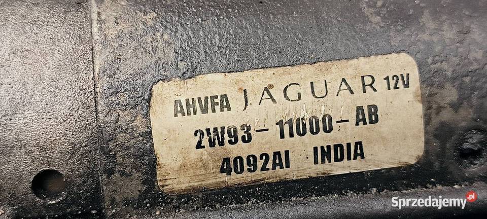 ROZRUSZNIK JAGUAR XJ 2W9311000AB Pozostałe kujawsko-pomorskie Lipno sprzedam