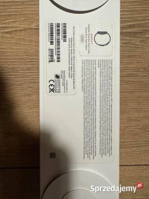 Apple Watch Series 7 Stainless Steel Graphite Końskie