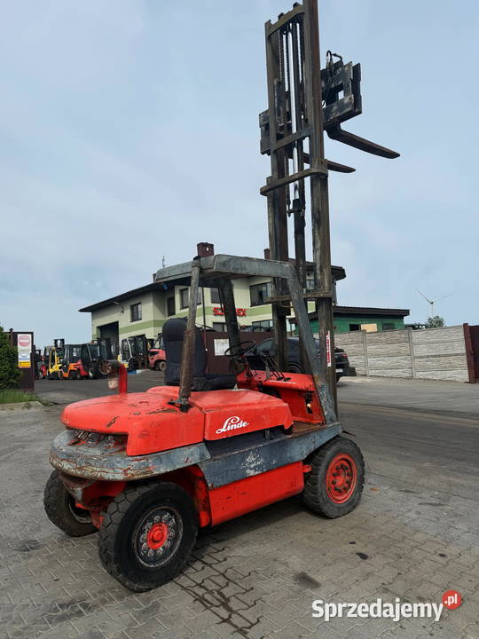 wózek widłowy LINDE H40D DEUTZ diesel 4000 wys łódzkie Działoszyn
