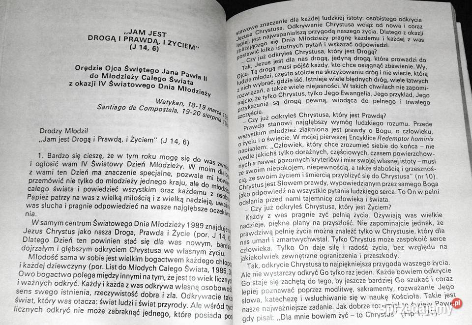 Wy jesteście moją nadzieją Jan Paweł II Rok wydania 1991