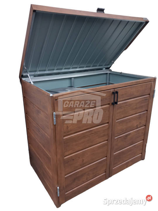 Zabudowa koszy na śmieci wiata obudowa Grudziądz sprzedam