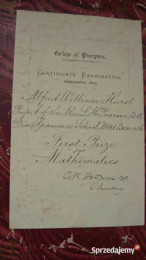 The Franco German 1870 71 Myszków sprzedam