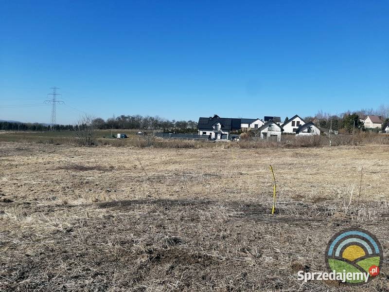 Ujazd gm Zabierzów kształtna działka budowlana