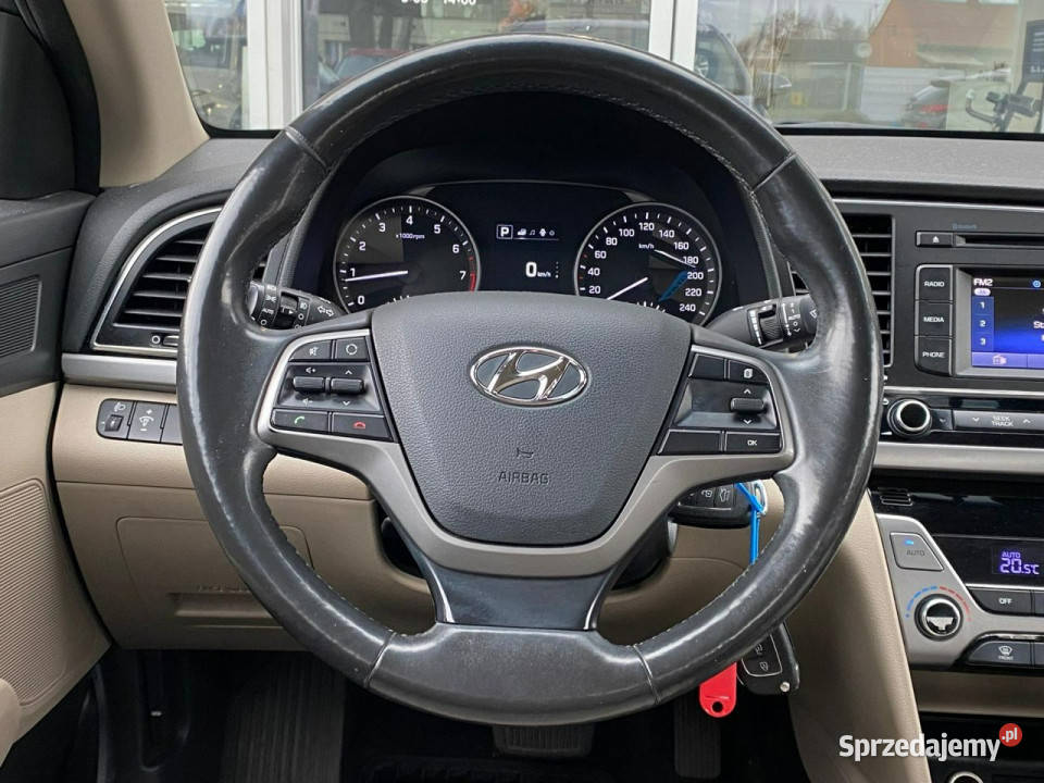 Hyundai Elantra 16 MPI 128 6AT Comfort Winter kamera cofania łódzkie
