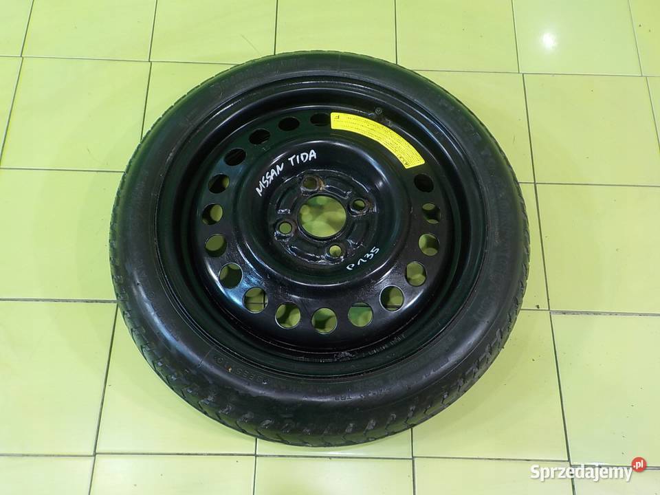 NISSAN TIIDA C11 kolo dojazdowe 1257015 4x100 mazowieckie Suków
