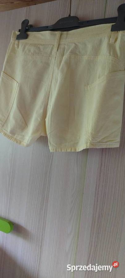 Spodenki krótkie Żółte Lublin sprzedam