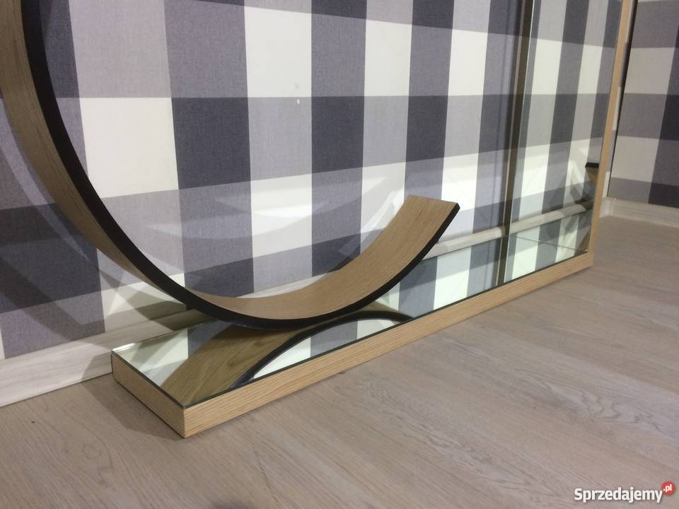 Konsola nowoczesna Glamur lustrzana interior Warszawa