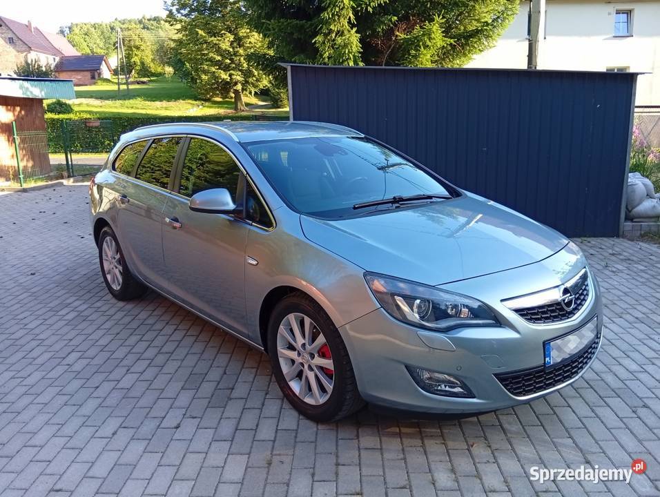 Opel Astra J 17 CDTI 110 Cosmo BiXenon Sports elektrycznie ustawiane fotele dolnośląskie Kłodzko