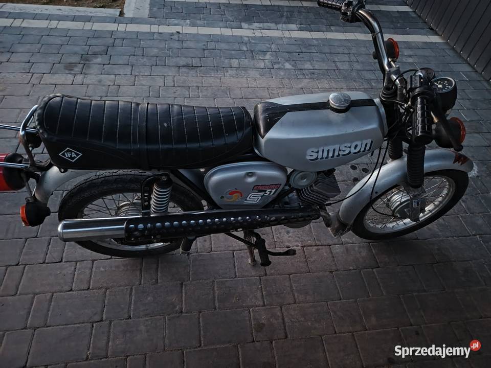 Simson S51 enduro zarejestrowany sprowadzony nieuszkodzony Simson Parczew sprzedam