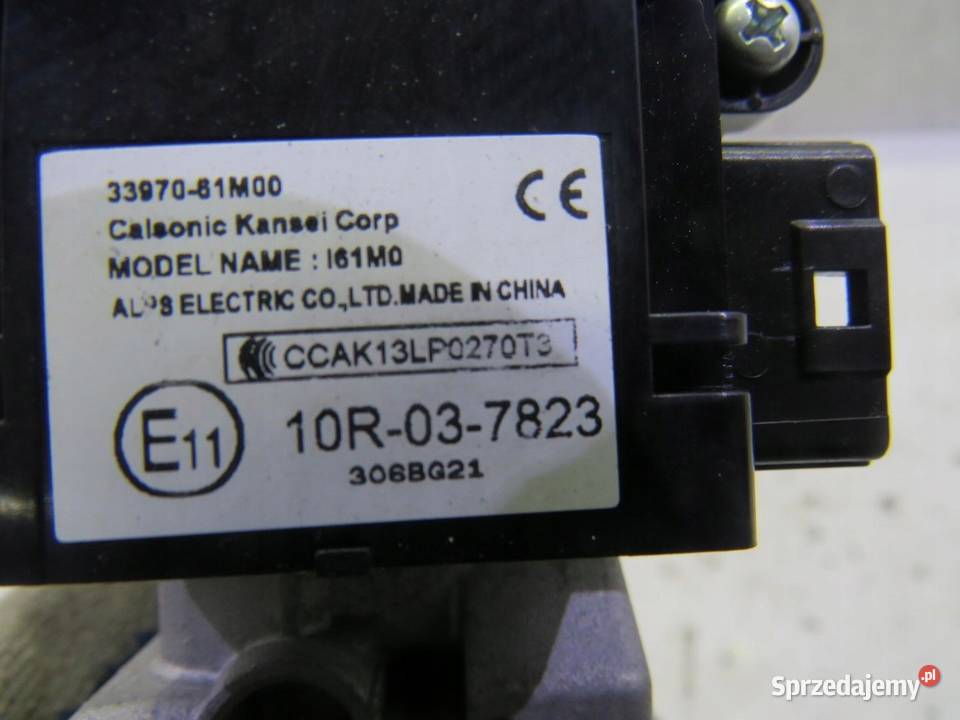 STACYJKA KLUCZYK SX4 SCROSS 3397061M00 osobowe