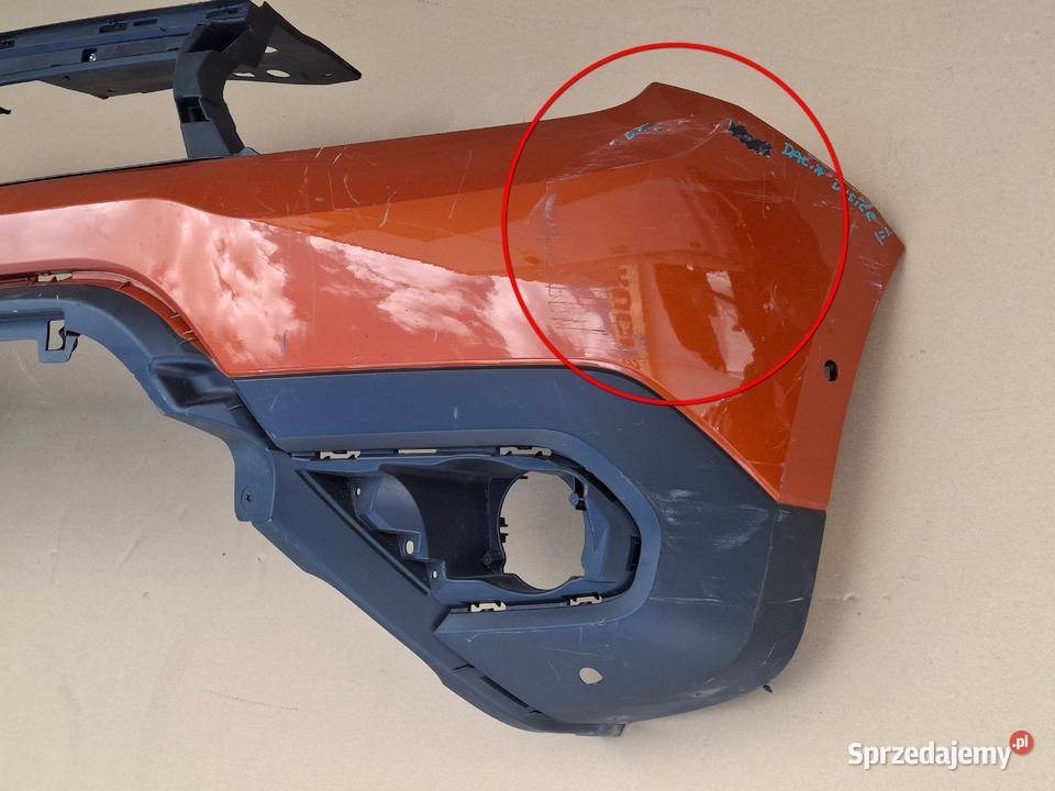 DACIA DUSTER II 2 17 ZDERZAK PRZÓD PRZEDNI PDC Zderzaki Bieleń sprzedam