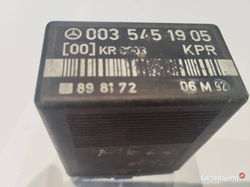 Moduł Sterownik Mercedes 0035451905 898172 osobowe Wałbrzych sprzedam