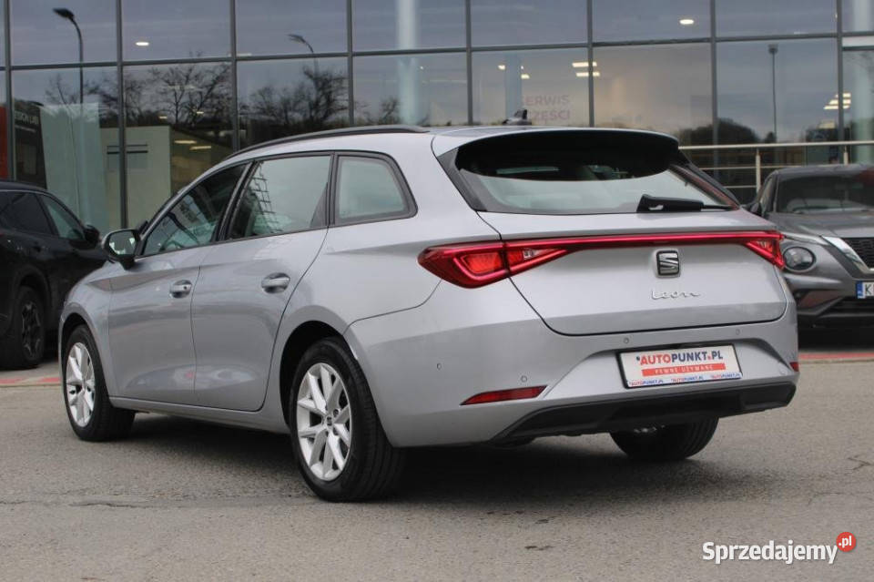 SEAT Leon 2022r LED Carplay Kamera Tempomat FV23 Kraków