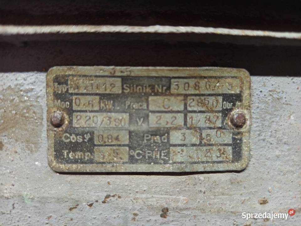 Szlifierka 220380 stara mocna nie zniszczalne Myszków