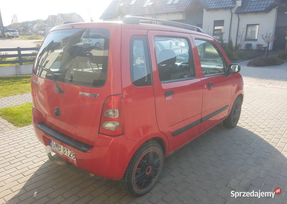 Suzuki Wagon R 4x4 Benzyna 13 Zarejestrowany w Polsce Pępowo