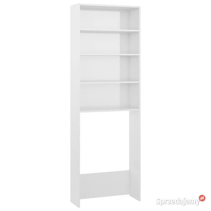 Szafka na pralkę biała wysoki połysk 64x24x190 mazowieckie Warszawa