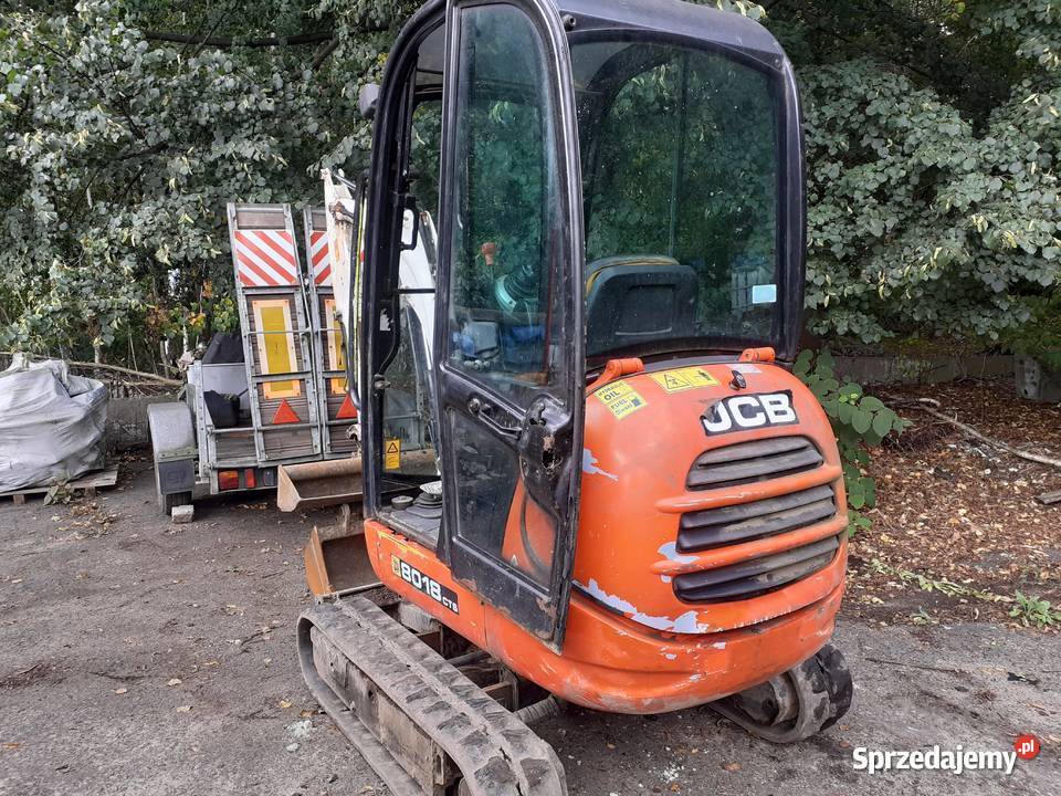Sprzedam minikoparka JCB 8018 2011r mht 2100 nie Koparki Katowice
