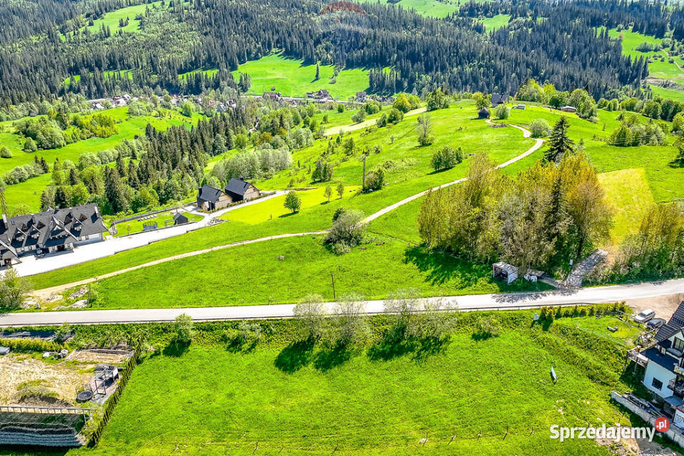 Działka inwestycyjna z widokiem na Tatry Gliczarów Górny