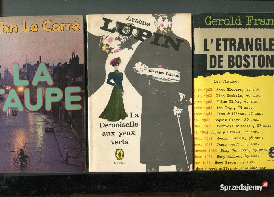 12 książek w języku francuskim miękka Szczecin