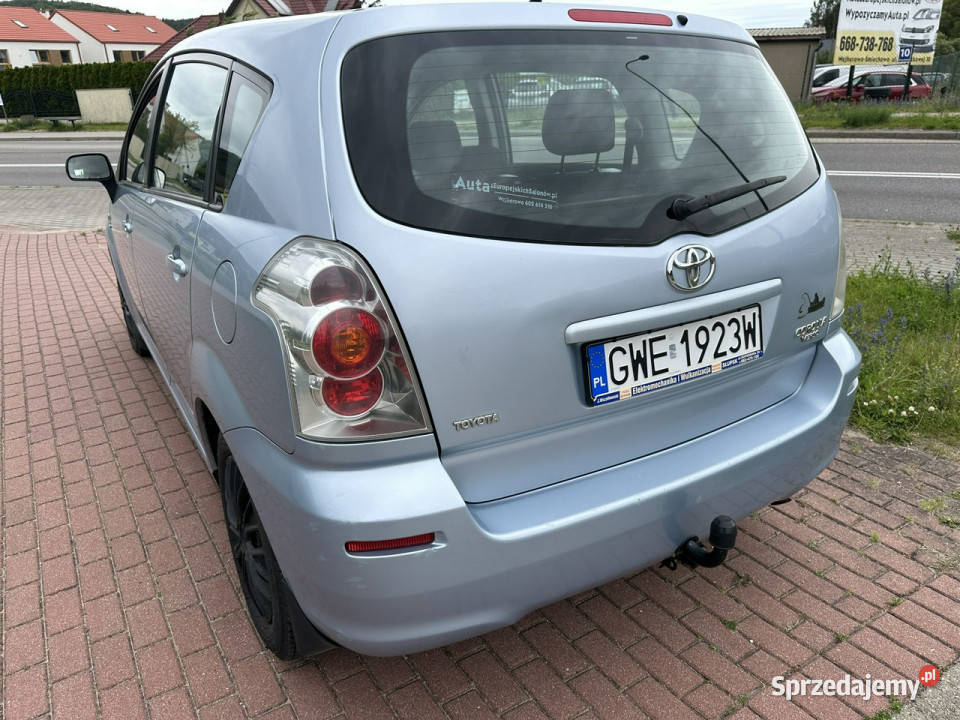 Toyota Corolla Verso Świeży olej filtry hamulce Zarejestrowany w Polsce Corolla Verso Wejherowo