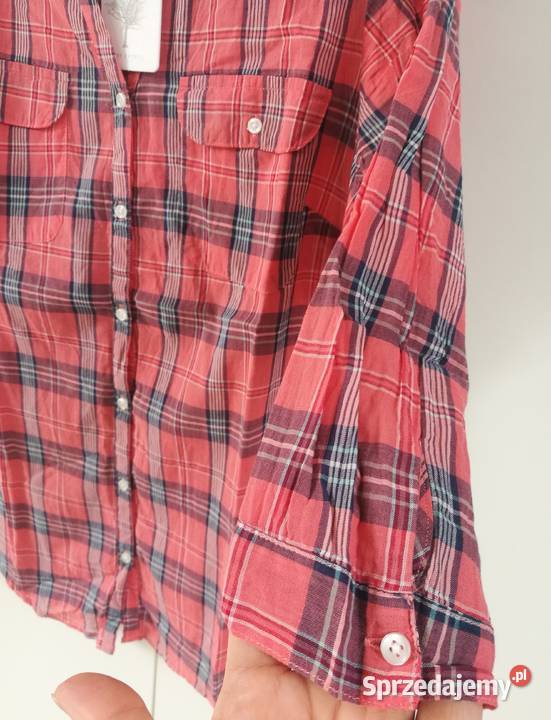 Nowa damska bluzka z kreszowanej bawełny podkarpackie Dębica