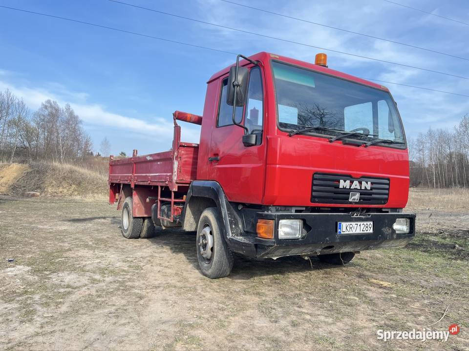 Man 8155 8163 8180 l2000wywrotka zamiana Wywrotki Kraśnik