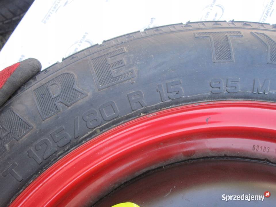 FIESTA MK6 MK7 FOCUS MK1 koło dojazdowe 1258015 Kielce sprzedam