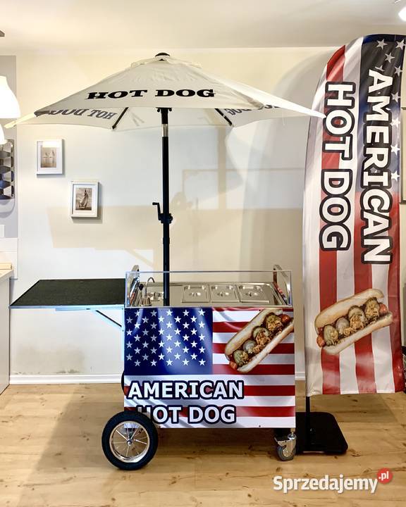 Hot Dog Amerykański wózek gastronomiczny bez Koszalin