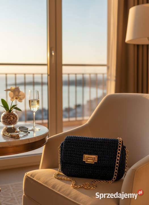 Elegancka torebka Handmade luksusowe wnętrze 14cm Torby i torebki Torby i torebki Kraków
