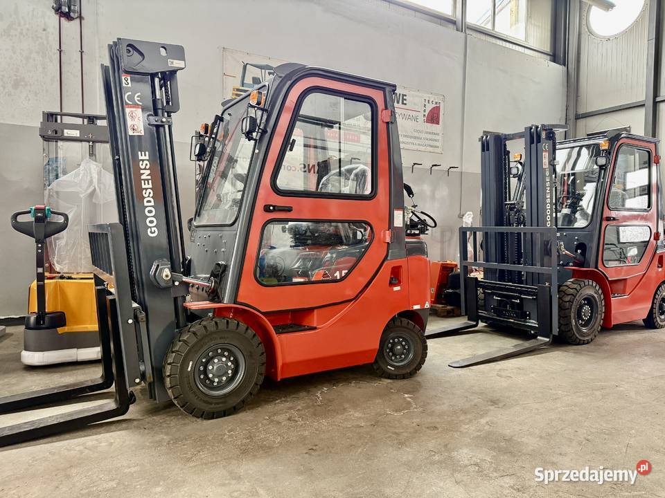 Wynajem Wyprzedaż Wózek widłowy Gazowy GOODSENSE Elbląg sprzedam