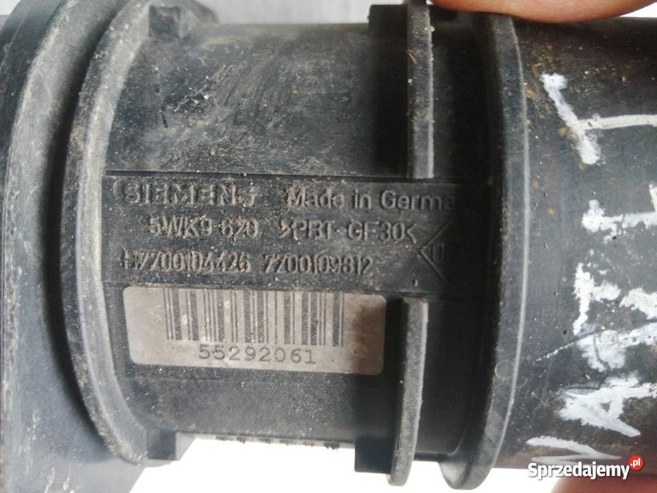 Przepływomierz Renault Scenic 2 II Wisznice