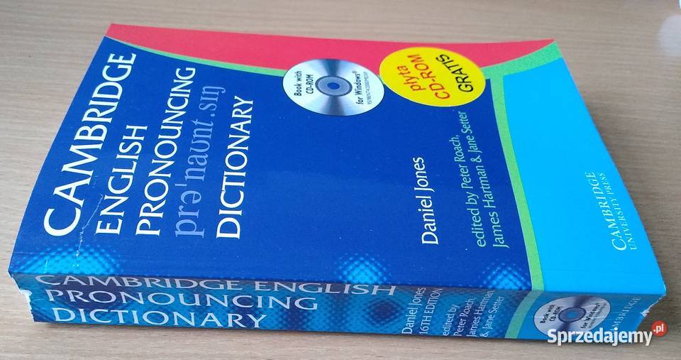 Cambridge English Pronouncing Dictionary / Daniel Jones Gdańsk ...