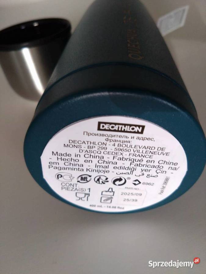 Termos turystyczny Decathlon Quechua 04 l Sprzęt kuchenny mazowieckie Warszawa