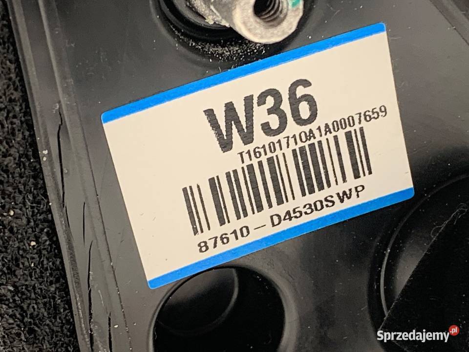 LUSTERKO LEWY KIA OPTIMA SedanLimuzyna SNOW podkarpackie