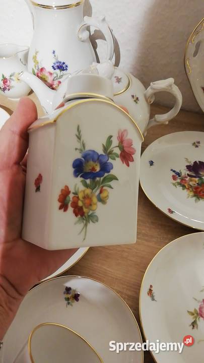 Duzy zestaw kawa herbata porcelana funstenberg małopolskie Ropa sprzedam