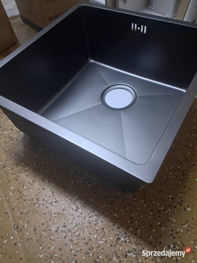 nowy zlewozmywak 44x44x200 kolor grafit brak Sandomierz