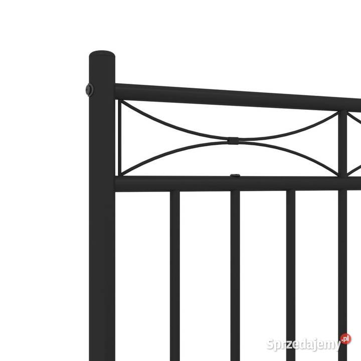 Łóżko Metalowe Czarne Rama Łóżka Ze Stelażem Ramy i stelaże mazowieckie Warszawa