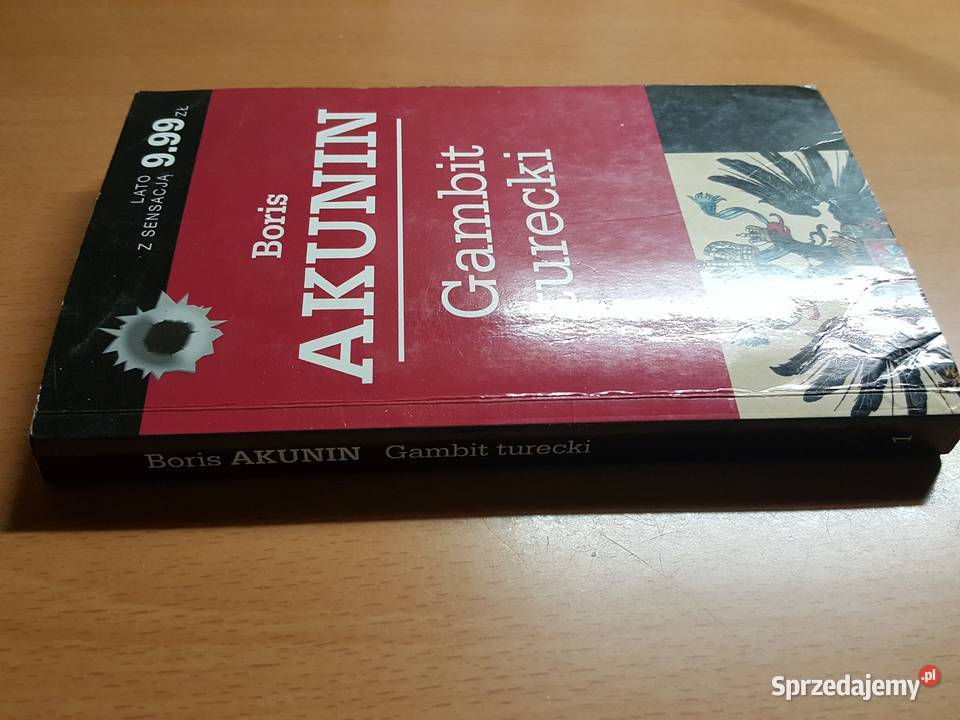 KSIĄŻKA Gambit turecki Boris Akunin kryminał Kultura i Rozrywka