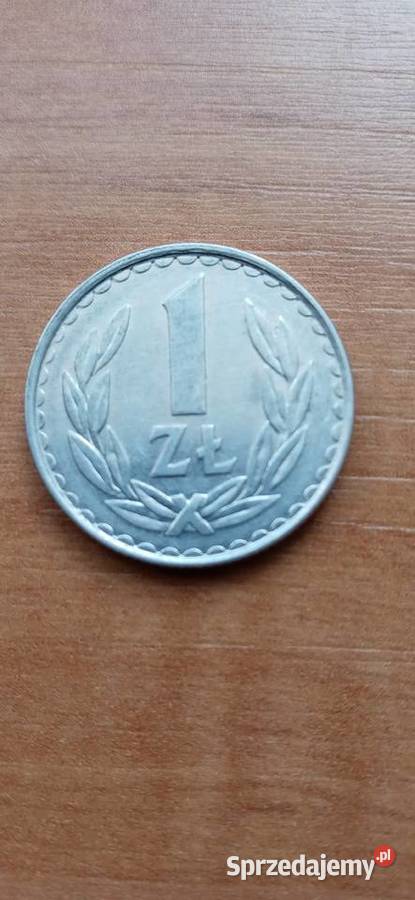 Moneta 1 zl85r Numizmatyka śląskie Skoczów