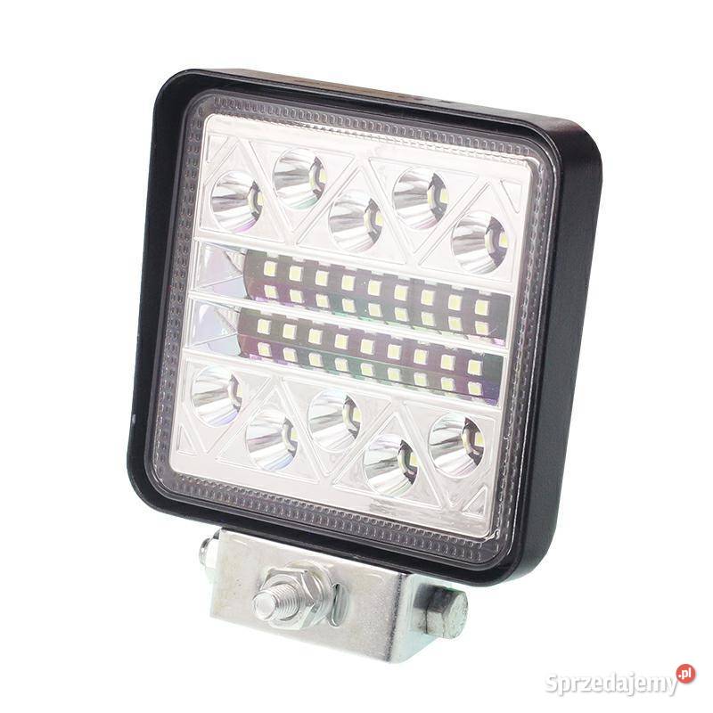 LAMPA ROBOCZA HALOGEN LED 34 LED KWADRATOWA 936V