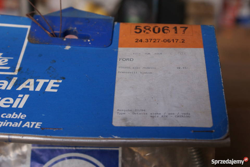 Linka hamulca ręcznego tył LP 2750 FIESTA