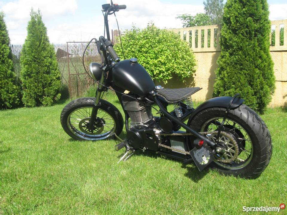 BOBBER na bazie suzuki LS650 super wygląd łańcuch Suzuki Kutno sprzedam